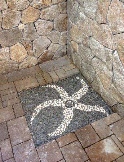 Outdoor Shower Detail